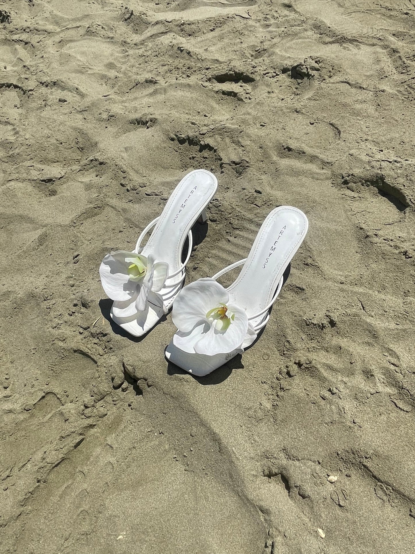 Artemis White Orchid Sandal