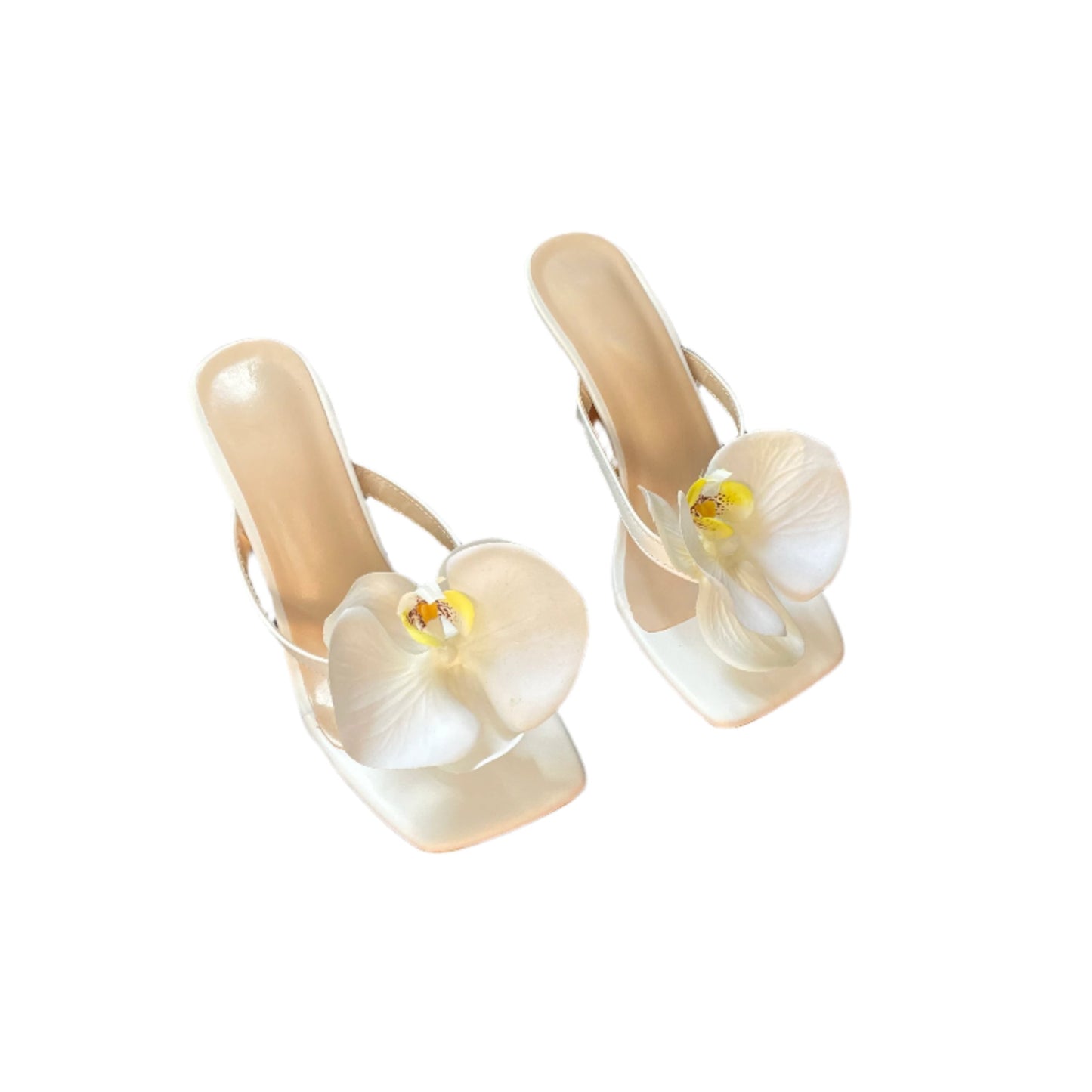Artemis White Orchid Thong Sandal