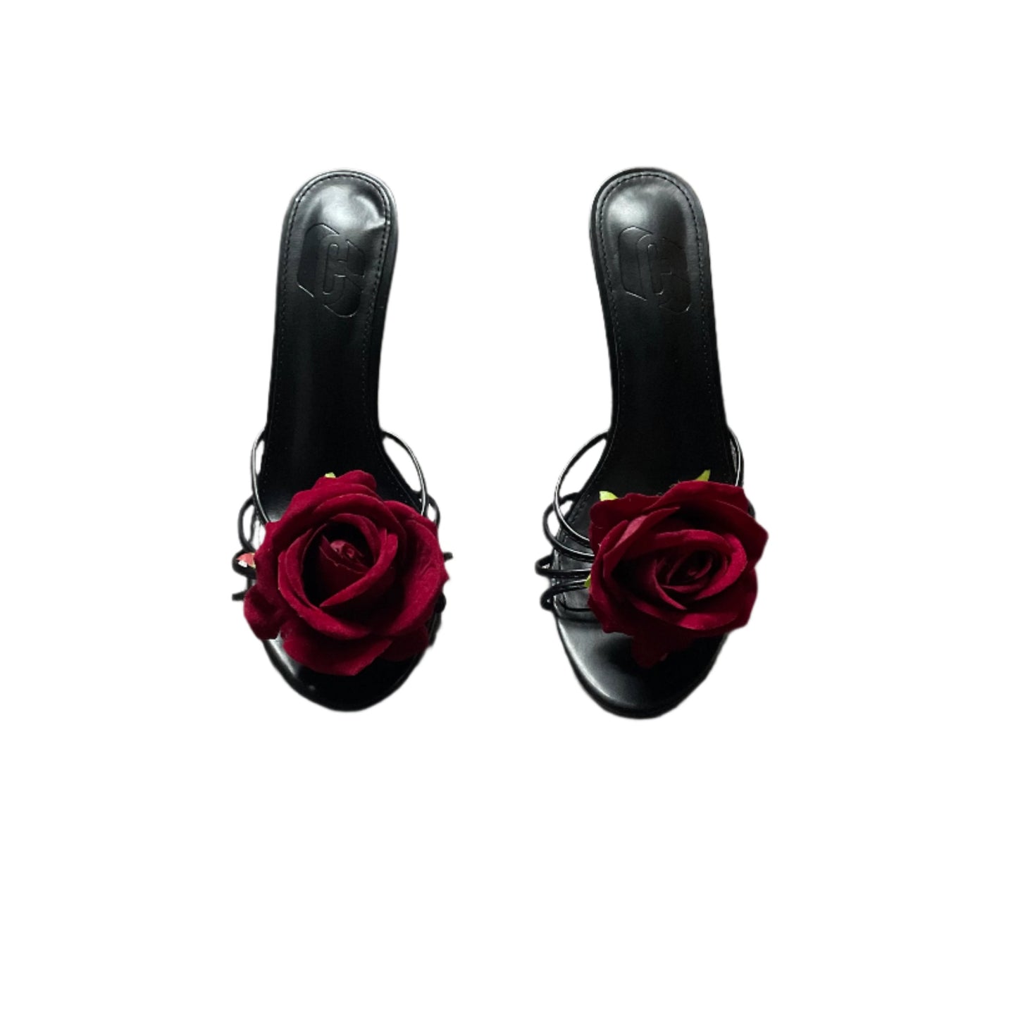 Marcia Red Rose White Sandal