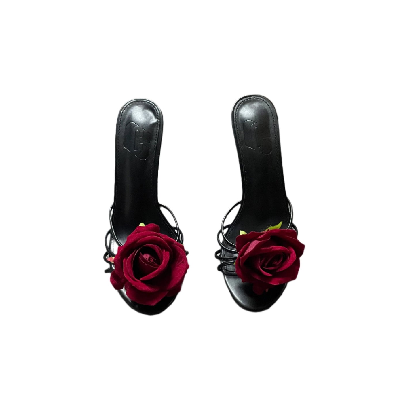 Marcia Red Rose White Sandal