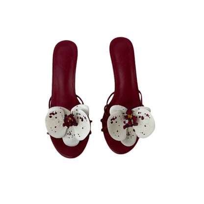 Paris Burgundy Sandal