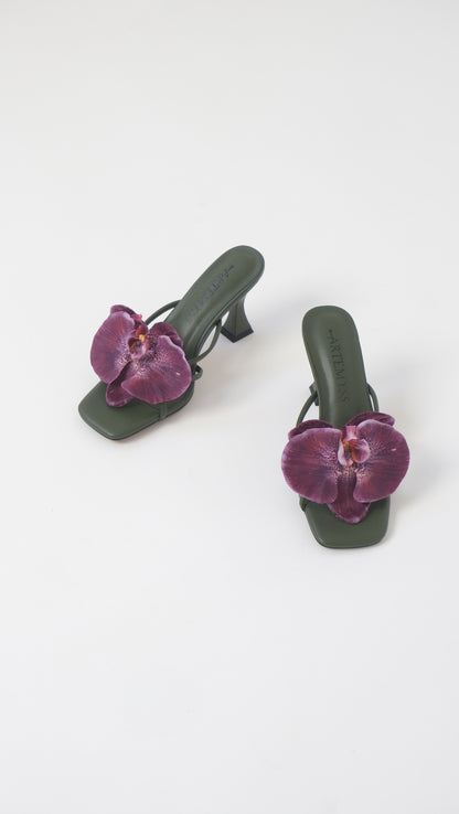 Jolene Deep Purple Mule