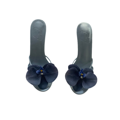 Stormy Blue Orchid Sandal