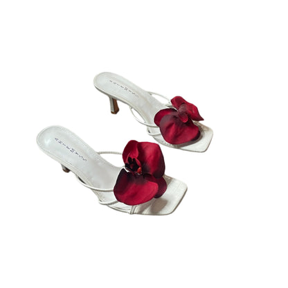 Lucia Red Orchid Black Sandal