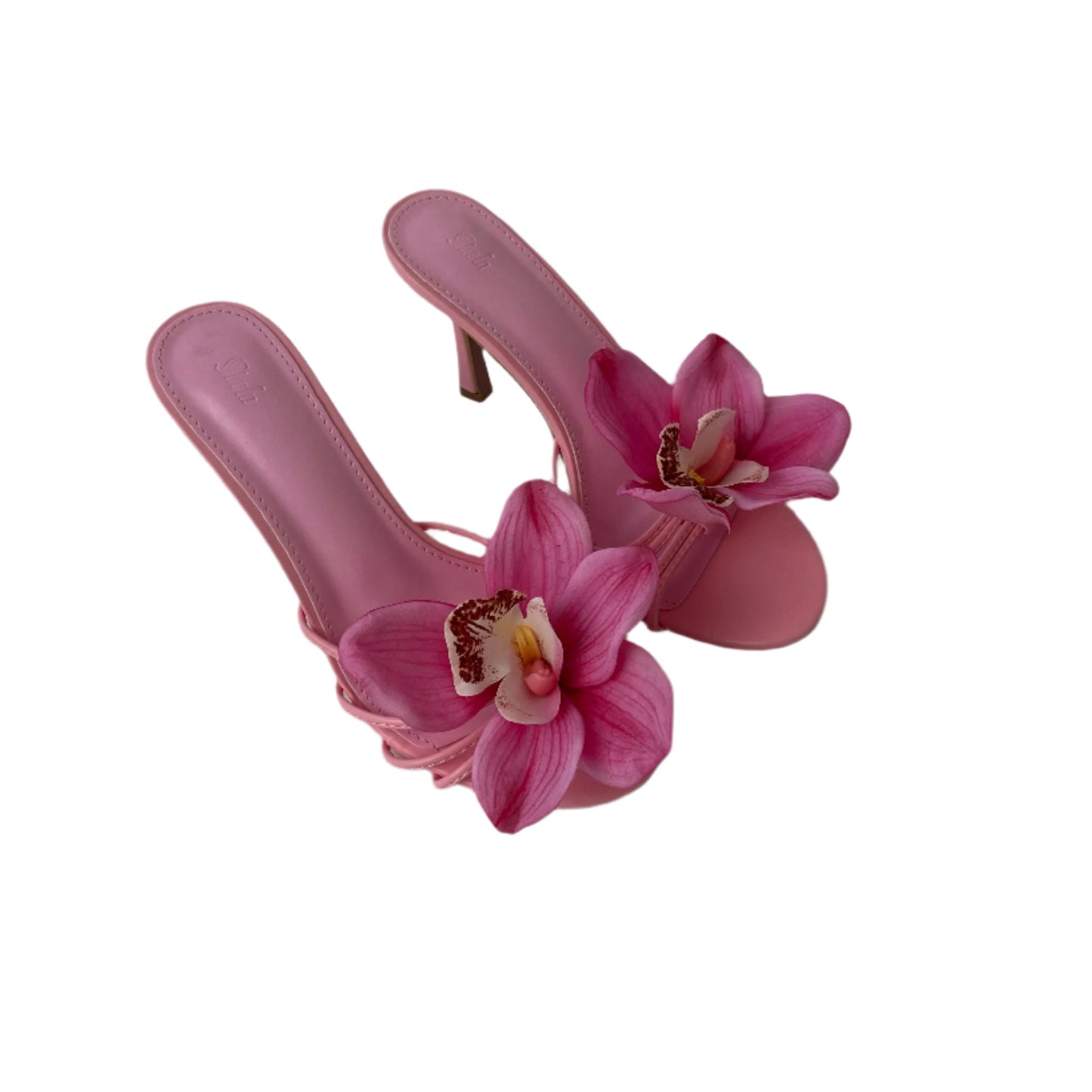 Angelina Light Pink Cymbidium Orchid Sandal