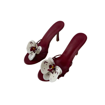 Paris Burgundy Sandal