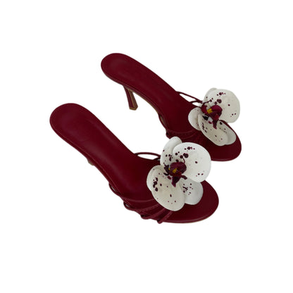 Paris Burgundy Sandal