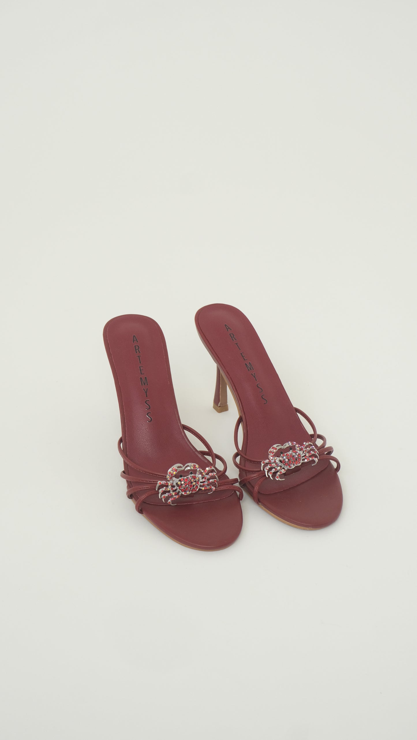 Burgundy Crab Sandal