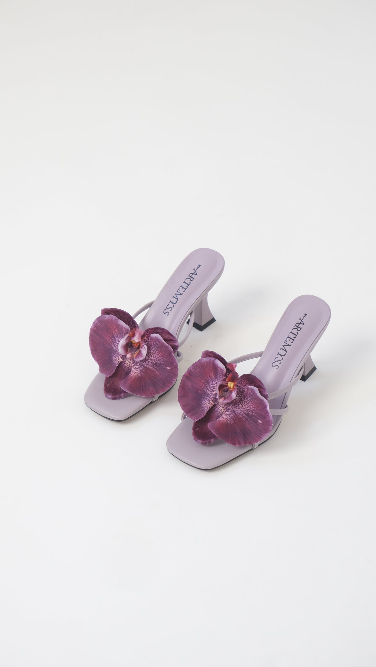 Dolly Purple Orchid Mule