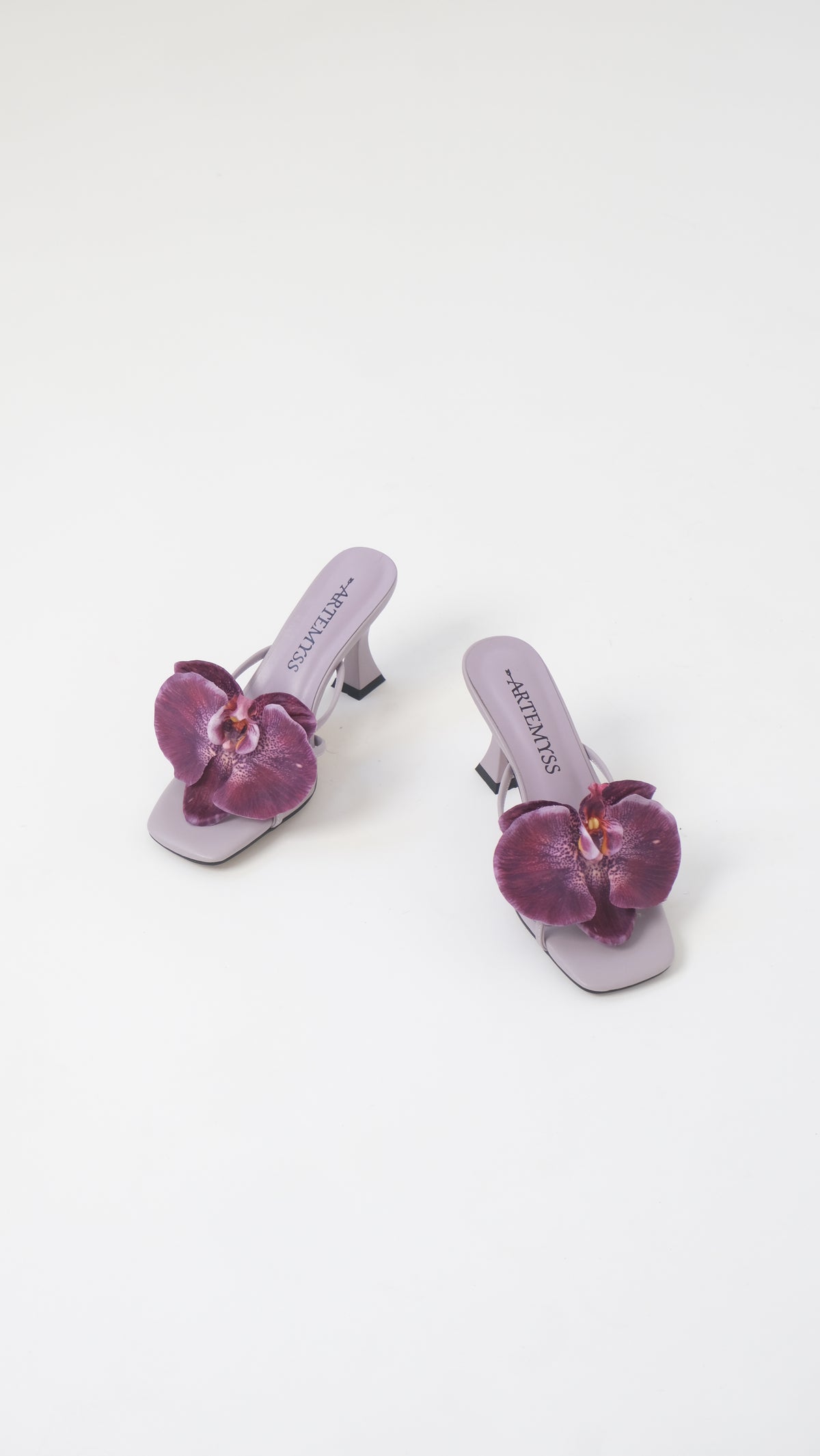 Dolly Purple Orchid Mule