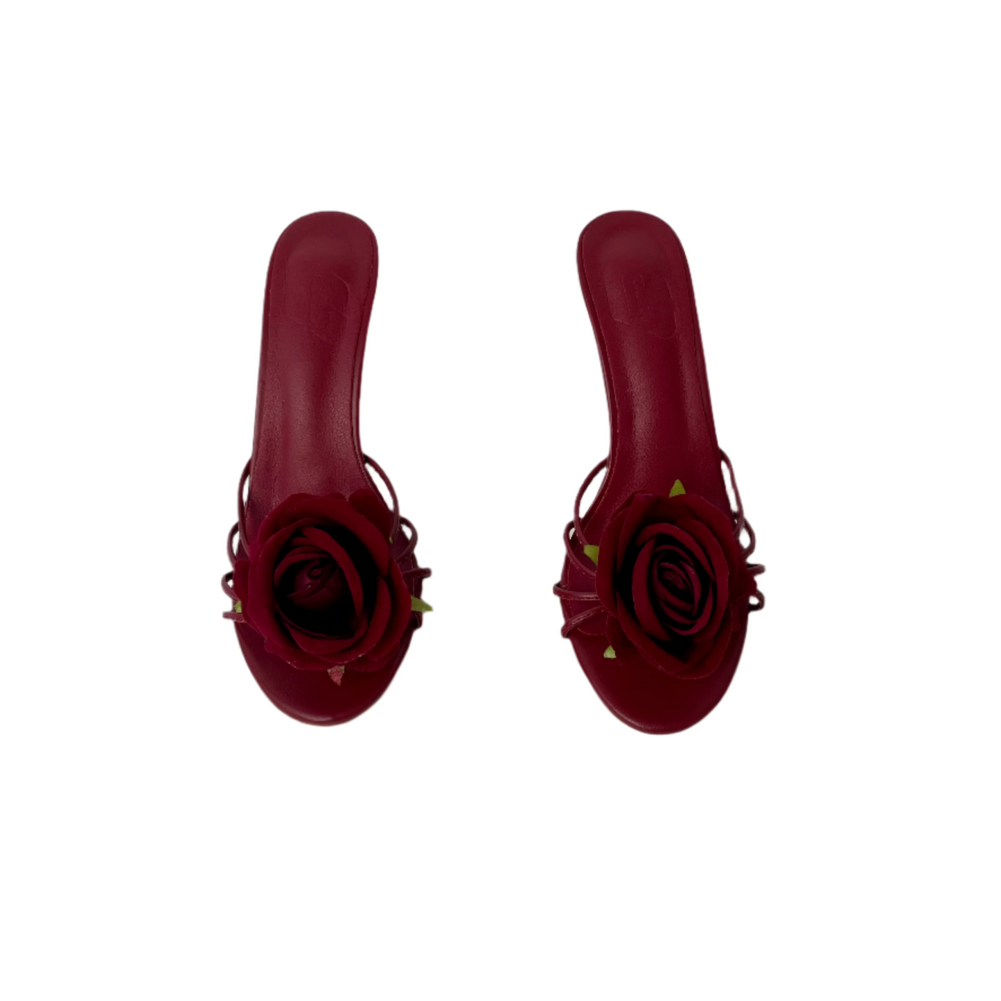 Marcia Burgundy Rose Sandal