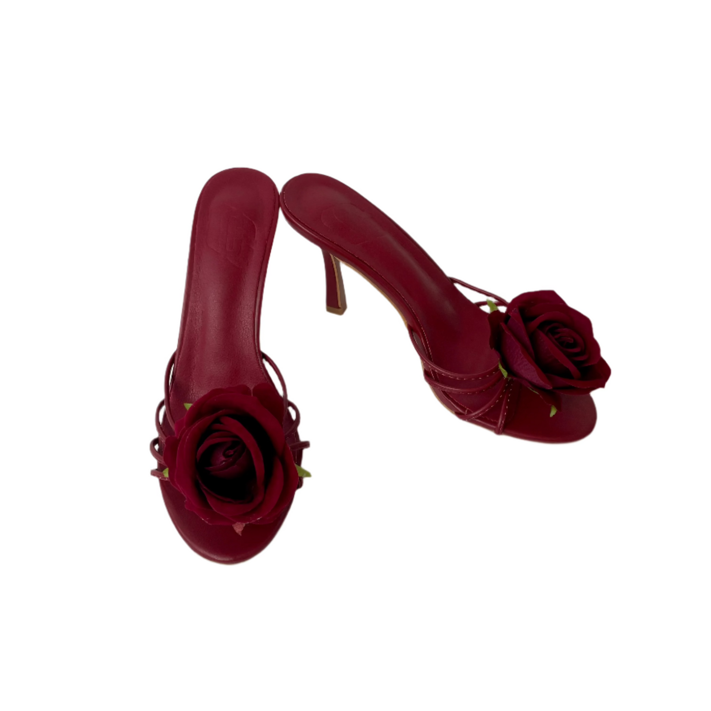 Marcia Burgundy Rose Sandal